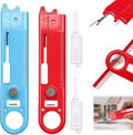 4-in-1 Quick Automatic Needle Threader for Sewing Machine (Red+Blue)