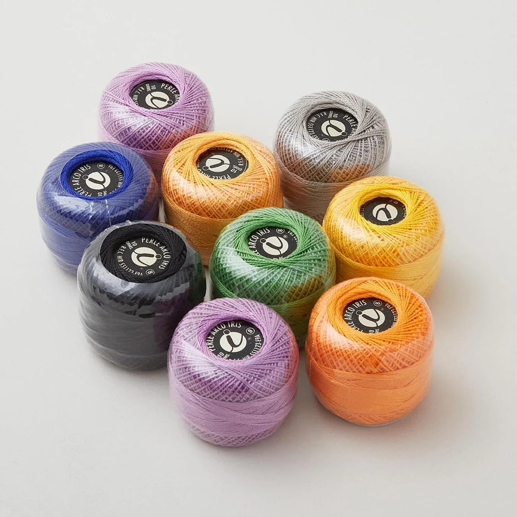Missouri Star Stitch-or-Treat Perle Cotton Floss Pack – 9 Vibrant #8