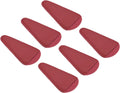 PATIKIL 2.9"x1.5" PU Leather Scissors Sheath 6 Pack Protector Dark Red
