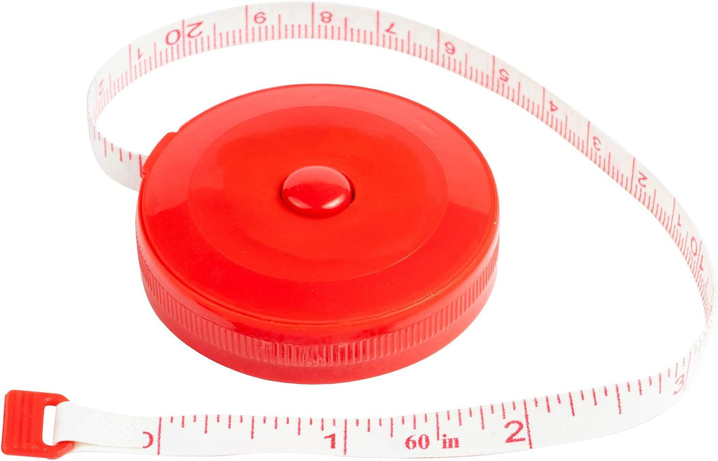 SINGER 60-Inch Retractable Tape Measure for Sewing, Tailoring, Body