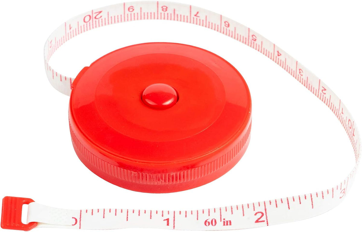 SINGER 60-Inch Retractable Tape Measure for Sewing, Tailoring, Body