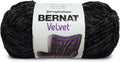 Bernat Velvet Yarn, 10.5 oz, 1 Ball, Blackbird