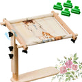 Adjustable Tabletop Embroidery Stand – Cross Stitch Frame Holder 360°