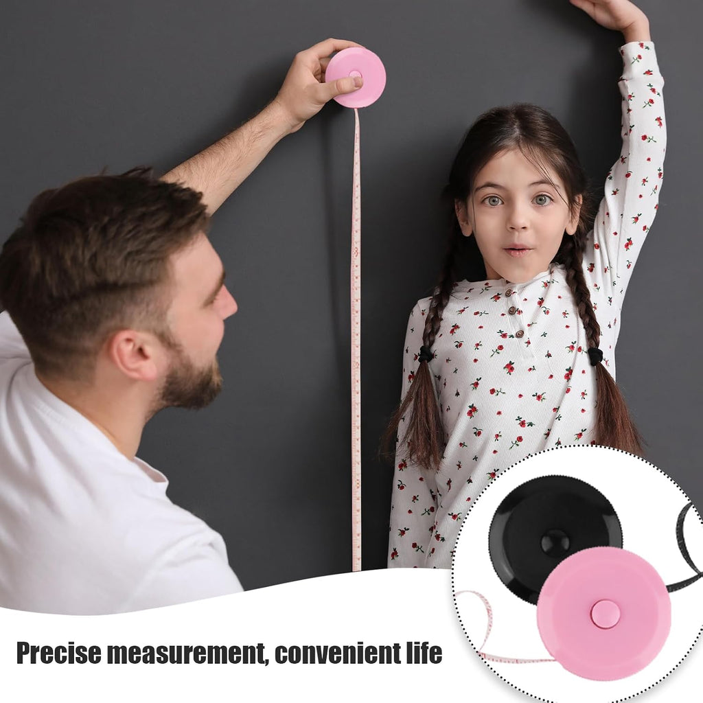 GDMINLO 4 Pack Tape Measure Retractable Measuring Tape for Body Fabric