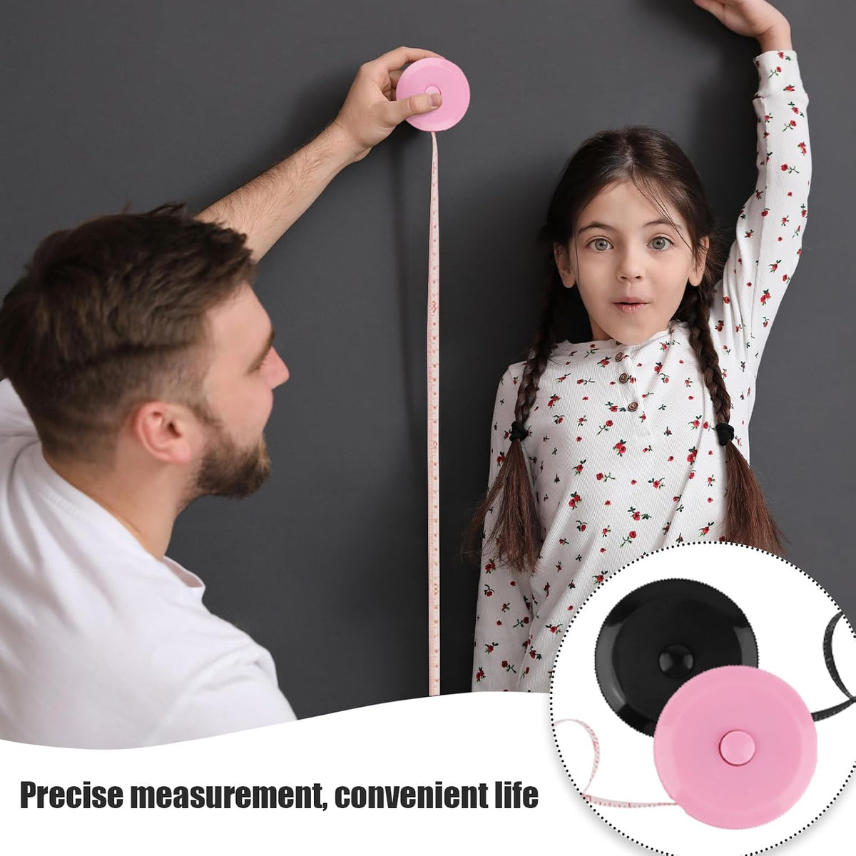 GDMINLO 4 Pack Tape Measure Retractable Measuring Tape for Body Fabric