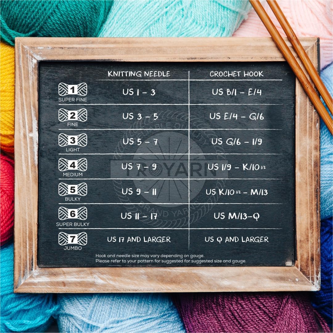 Wooly Yarn for Knitting and Desing for Scarves or Cozy Blankets