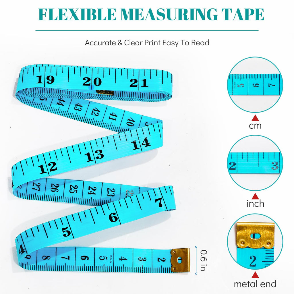 Tape Measure Soft Seamstress Cloth Tailor Body Measuring Tape for