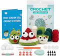 Kovarela Crochet Kit for Beginners, Plant Family Amigurumi with Video