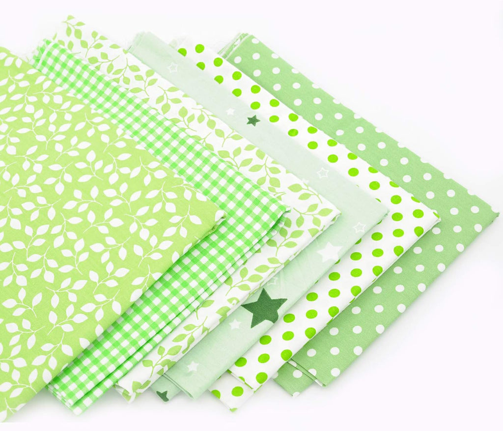 Fat Quarter Fabric Bundles Pre-Cut Quilting Cotton Twill Striped