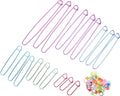 Crochet Stitch Markers Locking Clip Pins, Knitting Holders Set