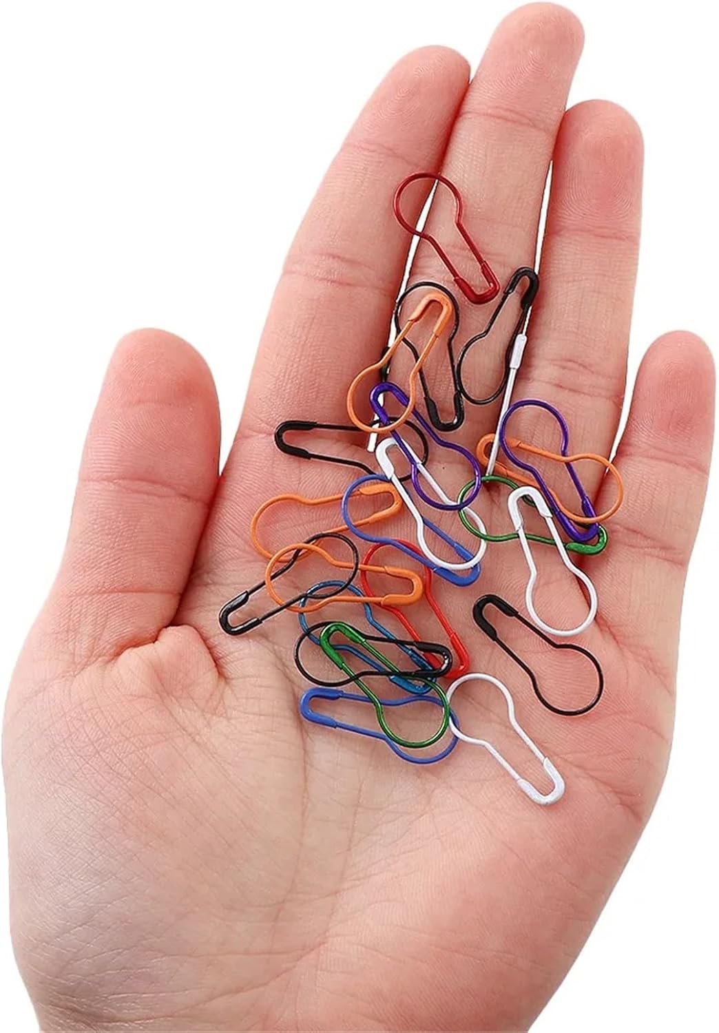 Stitch Markers 1800 Pcs Metal Gourd Safety Pins Bulb Guard Calabash