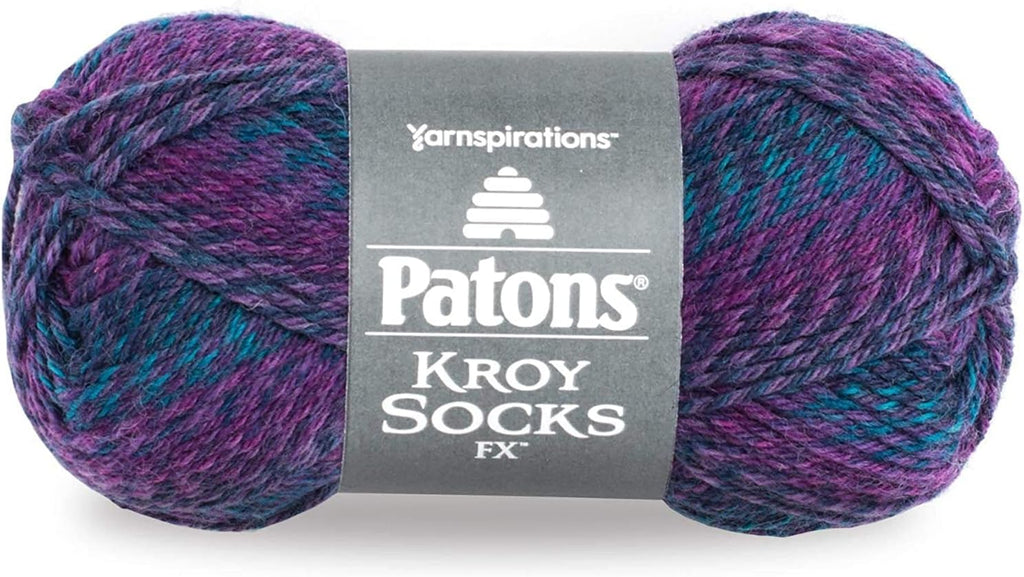 Patons Kroy Socks FX Celestial Colors Yarn - 6 Pack of 1.75oz/50g