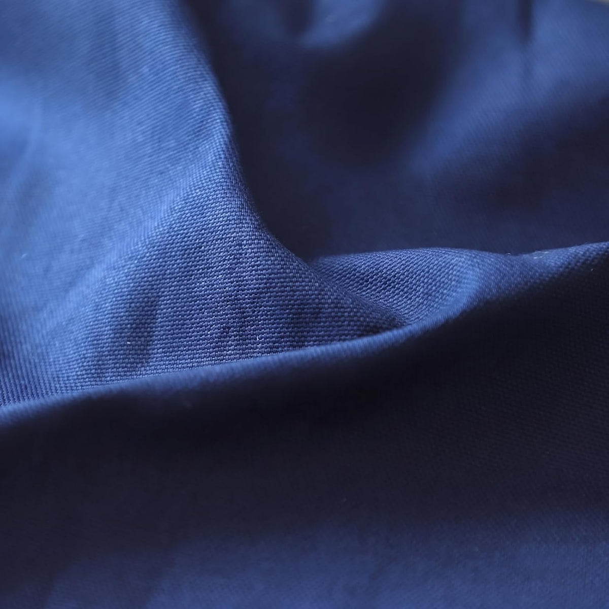 Navy Canvas Fabric, Premium 7oz 100% Cotton Duck Canvas Fabric by The