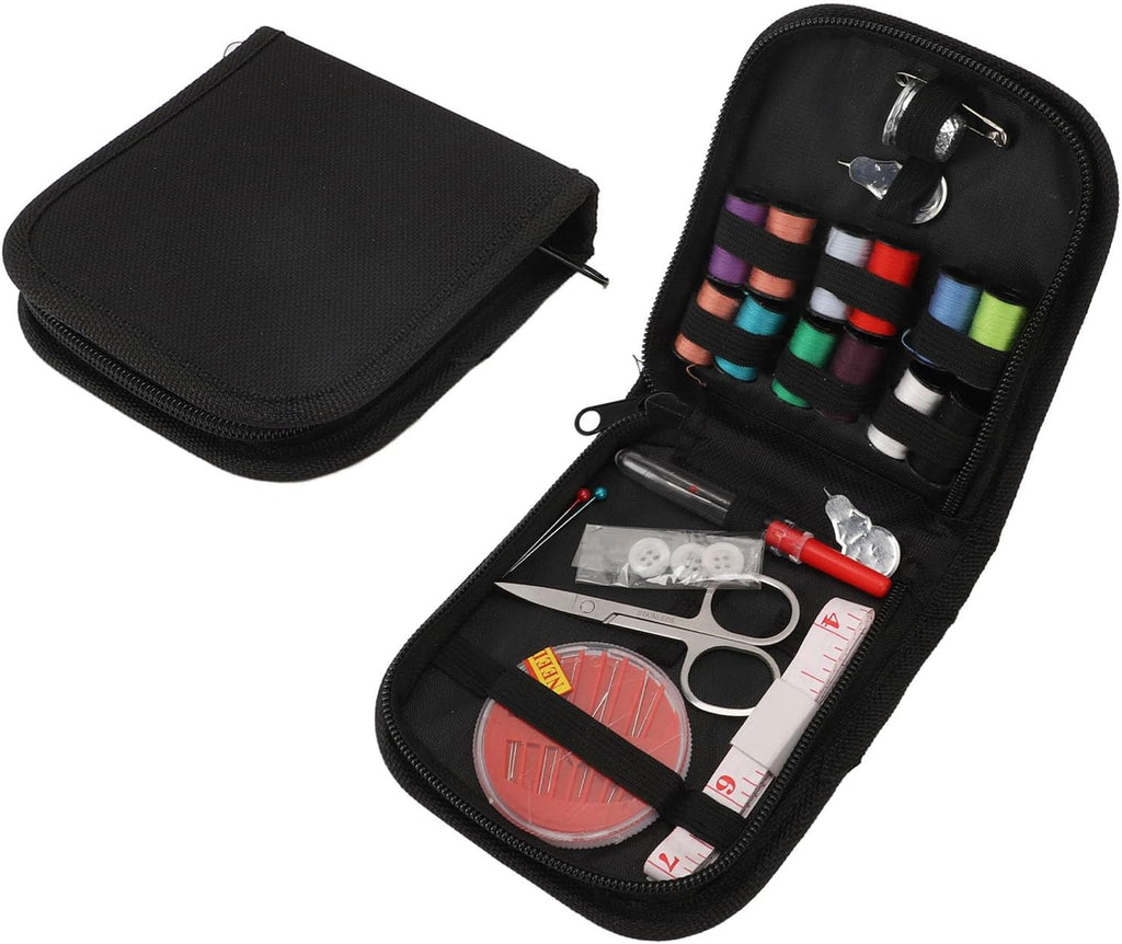 Eacam Portable Sewing Kit with Needles Thread Scissors for Travel Home