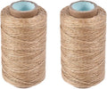 uxcell Leather Sewing Thread 273 Yards 150D/1mm Polyester Flat Waxed
