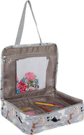 Hobby Gift Project Case Sewing and Yarn Storage Bag with Internal