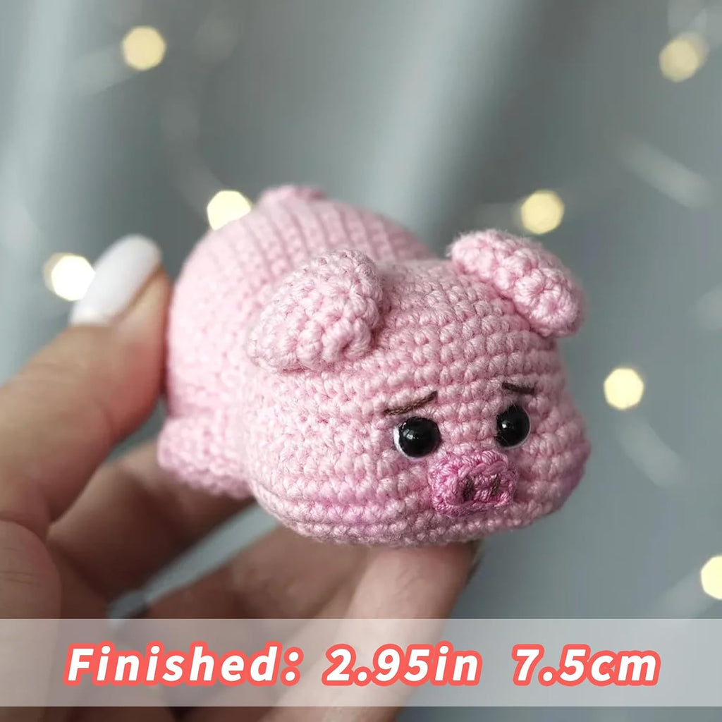 JXINLODGEG Crochet Kit for Beginners, Crochet Animal Kits for Starters