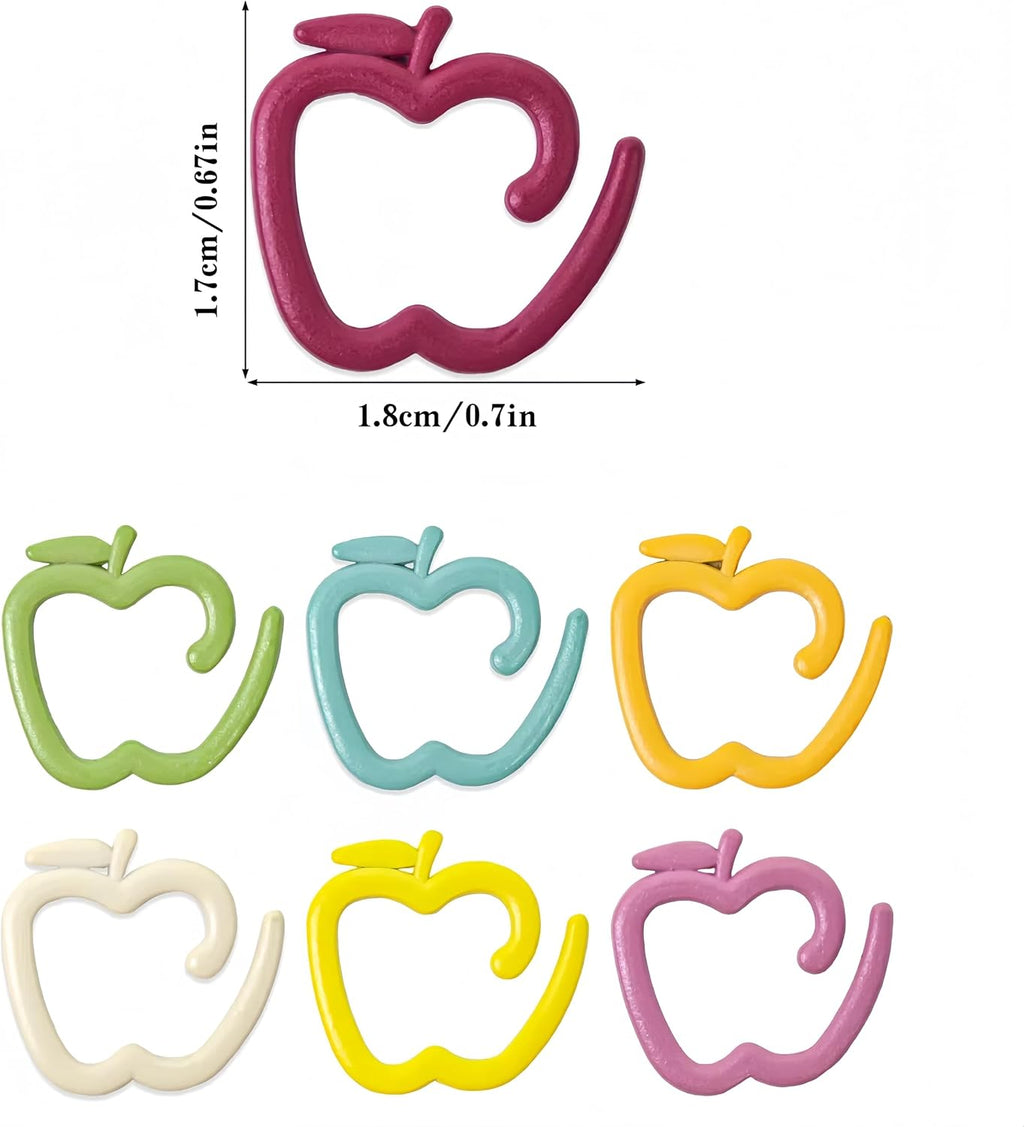 Wonafa 24 Pcs Stitch Markers for Crocheting,Colorful Crochet Stitch