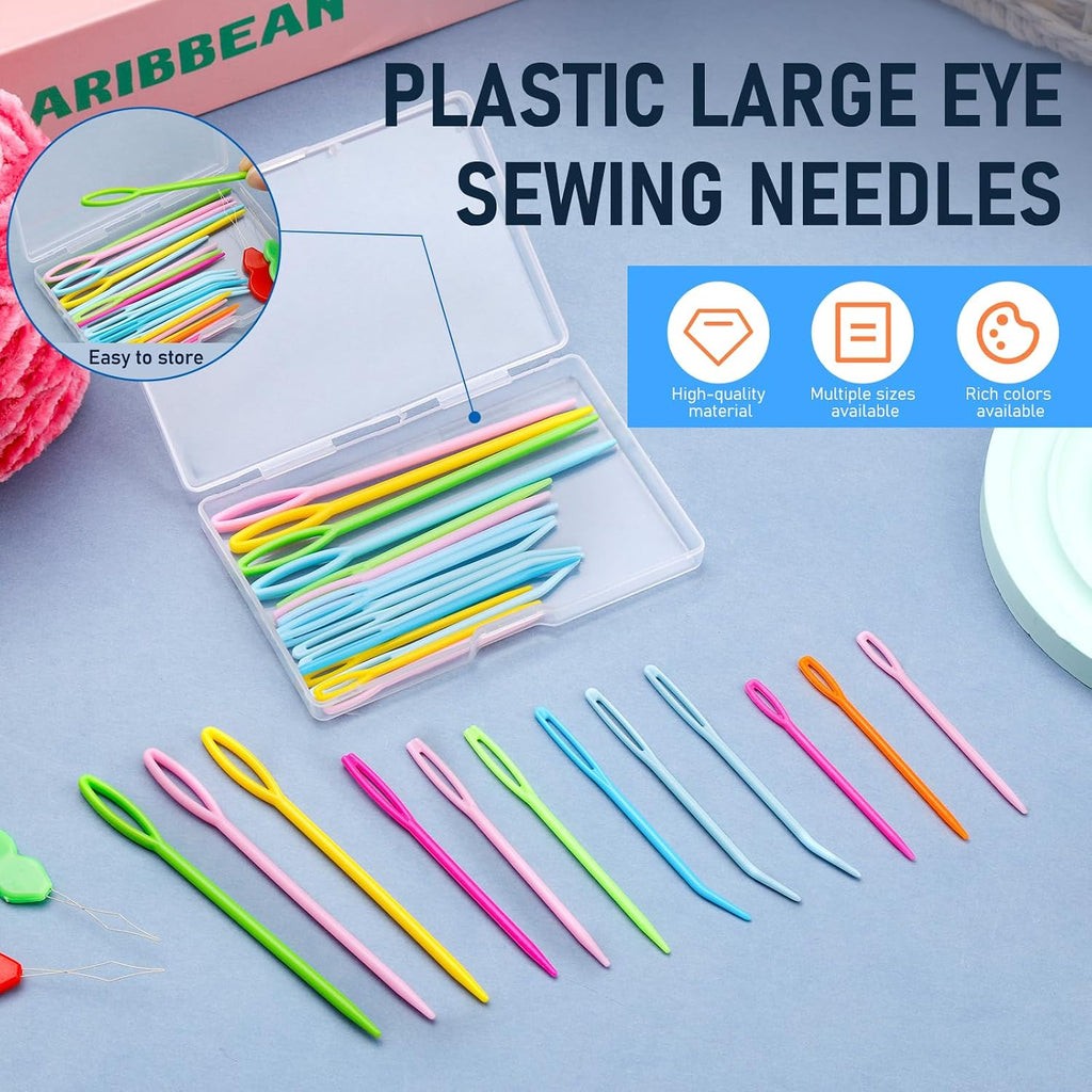 Bupete 25 PCS Yarn Needles, Tapestry Needle Darning Needles for Yarn