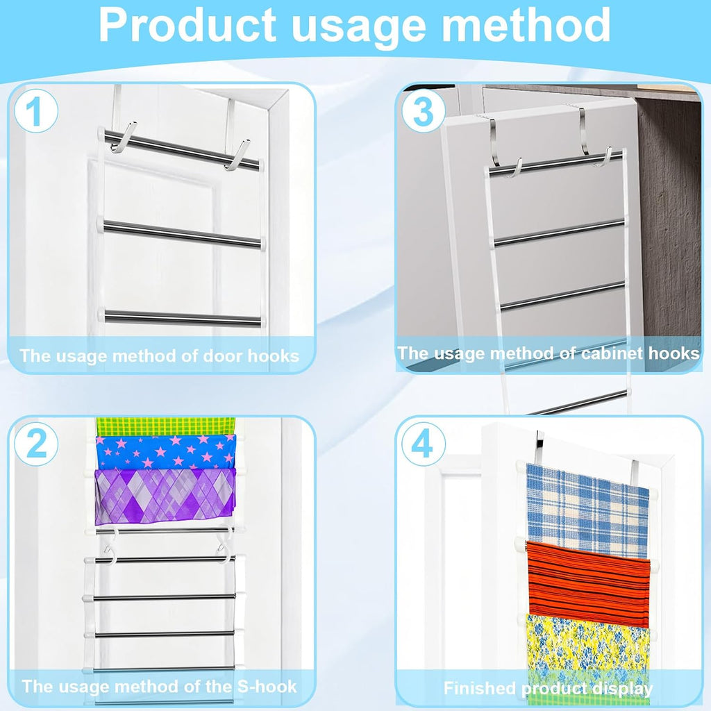 LynxLink Over The Door Fabric Organizer - 21 Shelves for Home