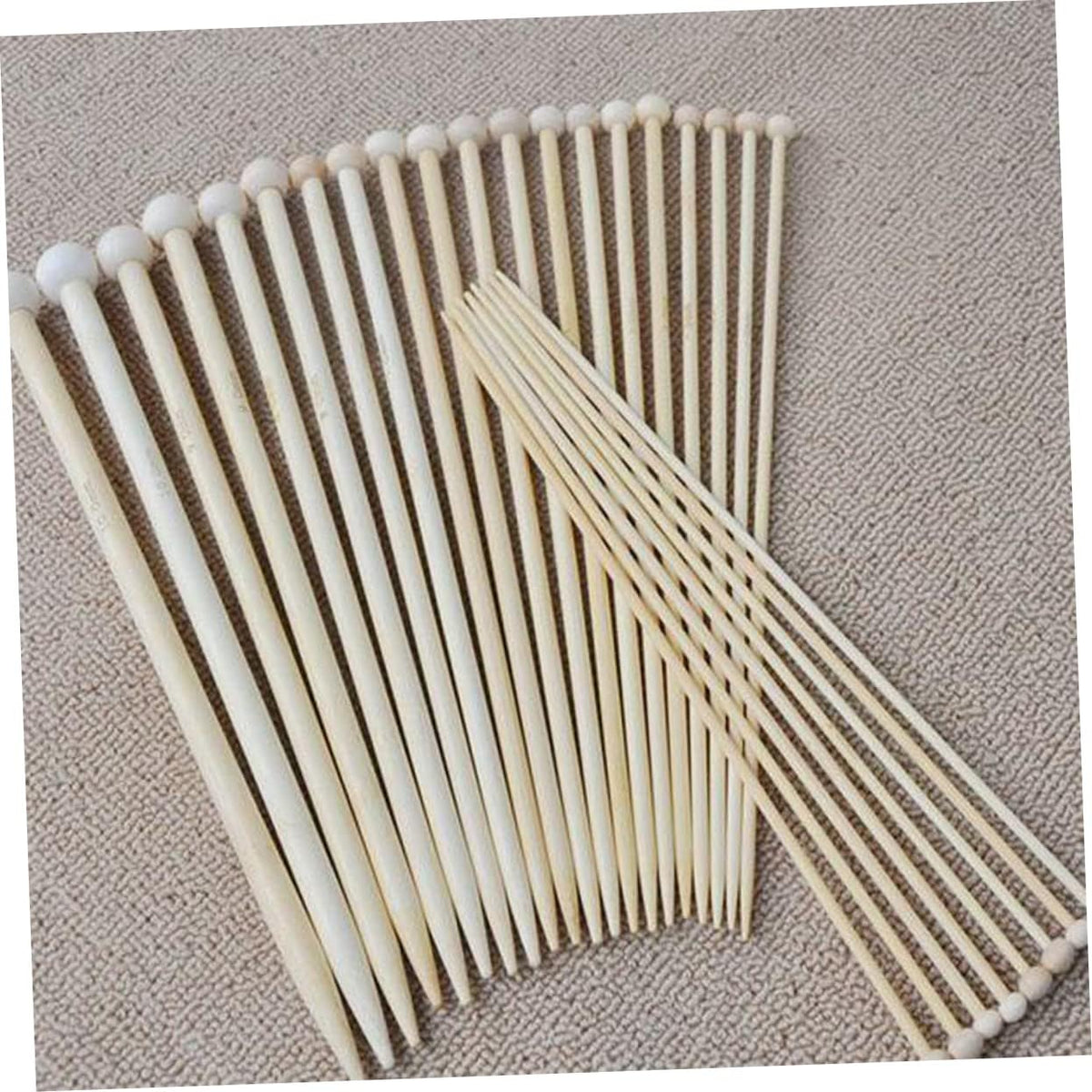 36 Piece Single Pointed Knitting Needles Set for DIY