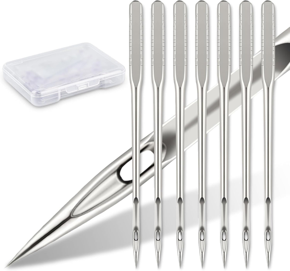 BZHYZKX 50 Pcs Universal Sewing Machine Needles, Size 90/14
