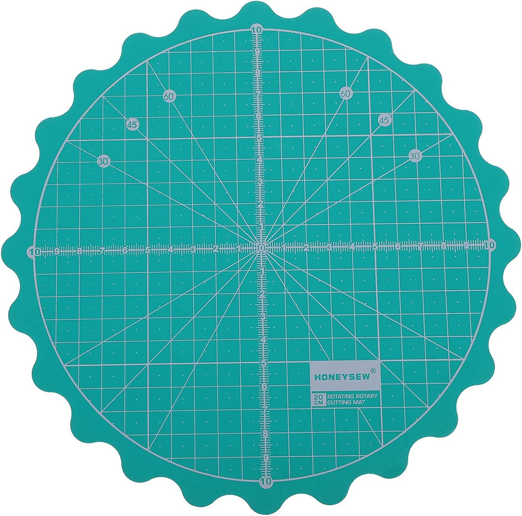 EXCEART Small Fabric Rotary Mat 1PC Cutting Mat Diameter Healing