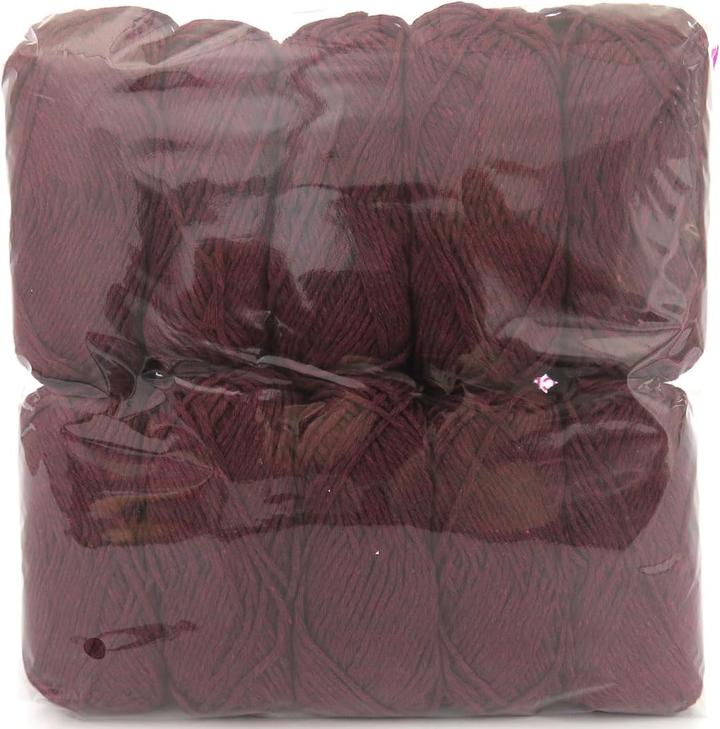 Ice Yarns Amigurumi Mini Knitting and Crochet Yarn, 10 Skeins, DK 3