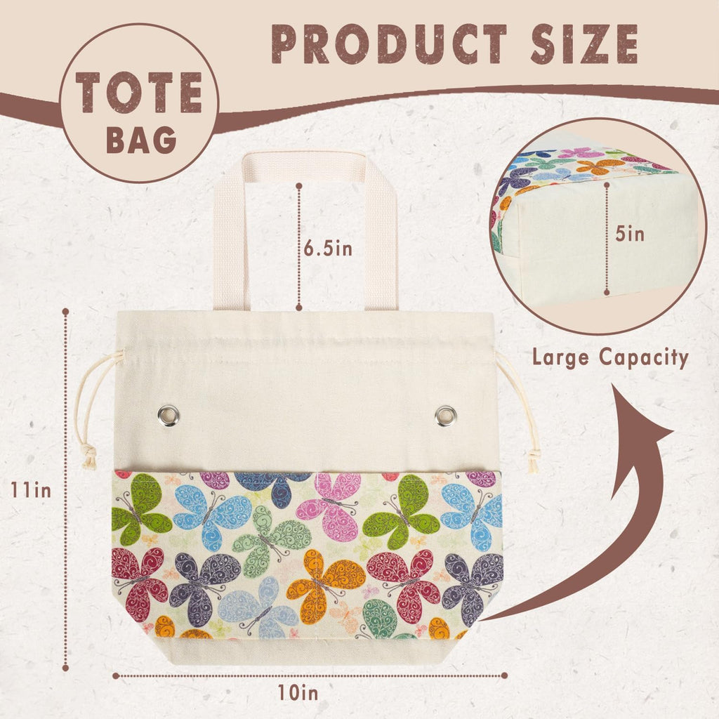 TOGETRUE Knitting/Crochet Storage Bag - Organizer for Travel & Yarn