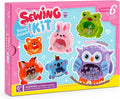 Gipony Sewing Kit for Kids Ages 6-12, Kids Sewing Kit with 6 DIY