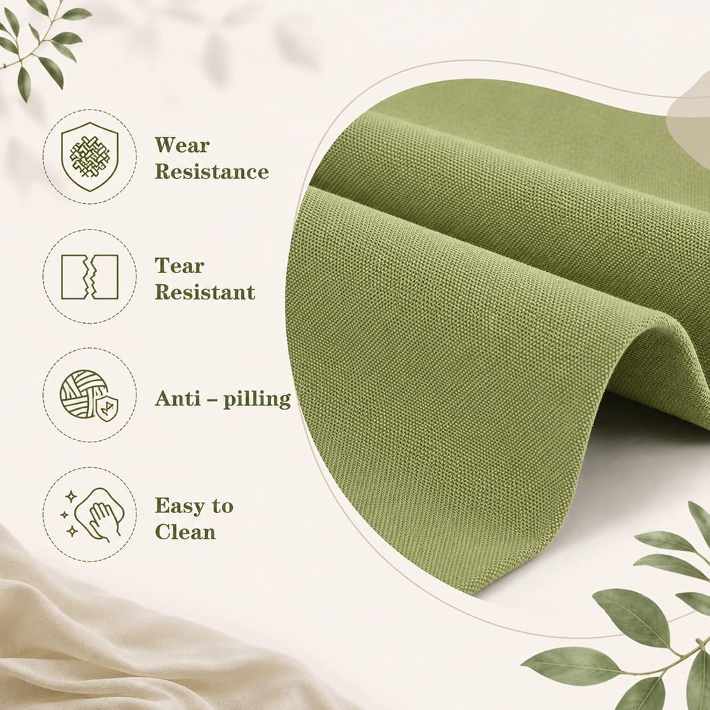 59" X 36"(1 Yard) Duck Cotton Canvas Fabric (Sage Green, 10oz)