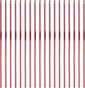 Sghgcvjjf 24 Pcs 2mm Aluminum Crochet Hooks Set