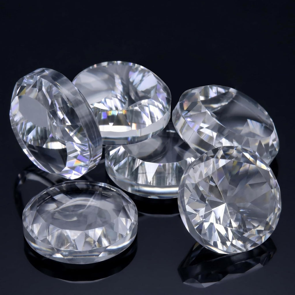 6 Pcs Crystal Glass Pattern Weights for Sewing, Fabric Weights Sewing