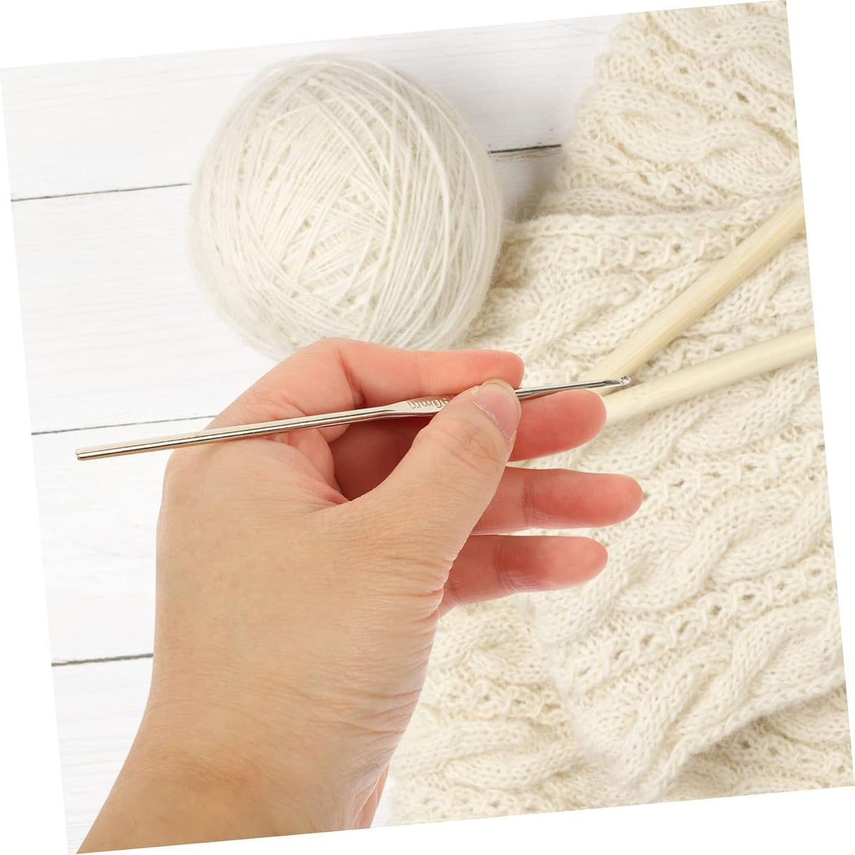 Stainless Steel Crochet Hook Set for Lace and Hats, 3 Sets