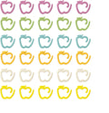 Wonafa 24 Pcs Stitch Markers for Crocheting,Colorful Crochet Stitch