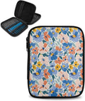 Havibep Colorful Floral Crochet Hook Case Knitting Needle Storage