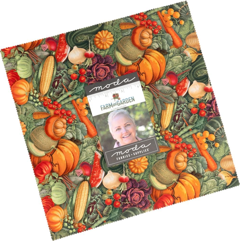 Cathe Holden Farm and Garden Layer Cake 42 10-inch Squares Moda