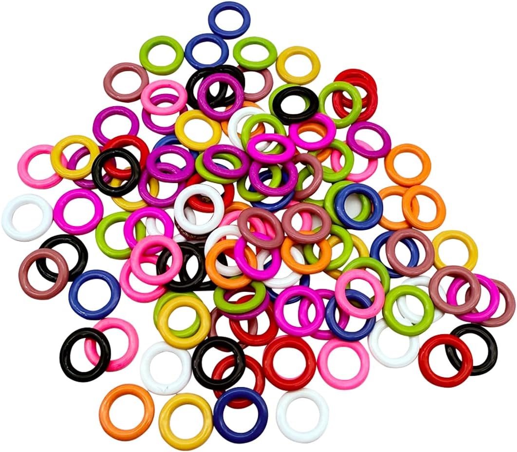 100 Pieces Crochet Stitch Marker Metal Knitting Stitch Marker Crochet