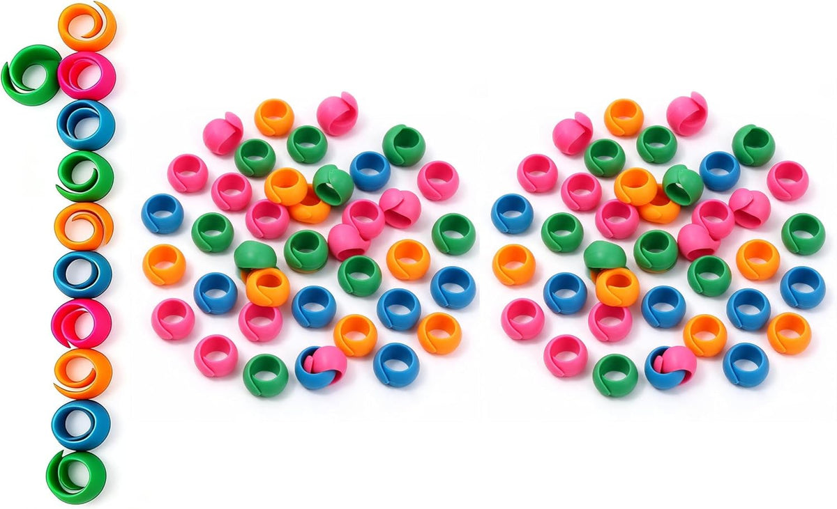 Tapetum Thread Spool Huggers 100 Pack Silicone Spool Savers Thread