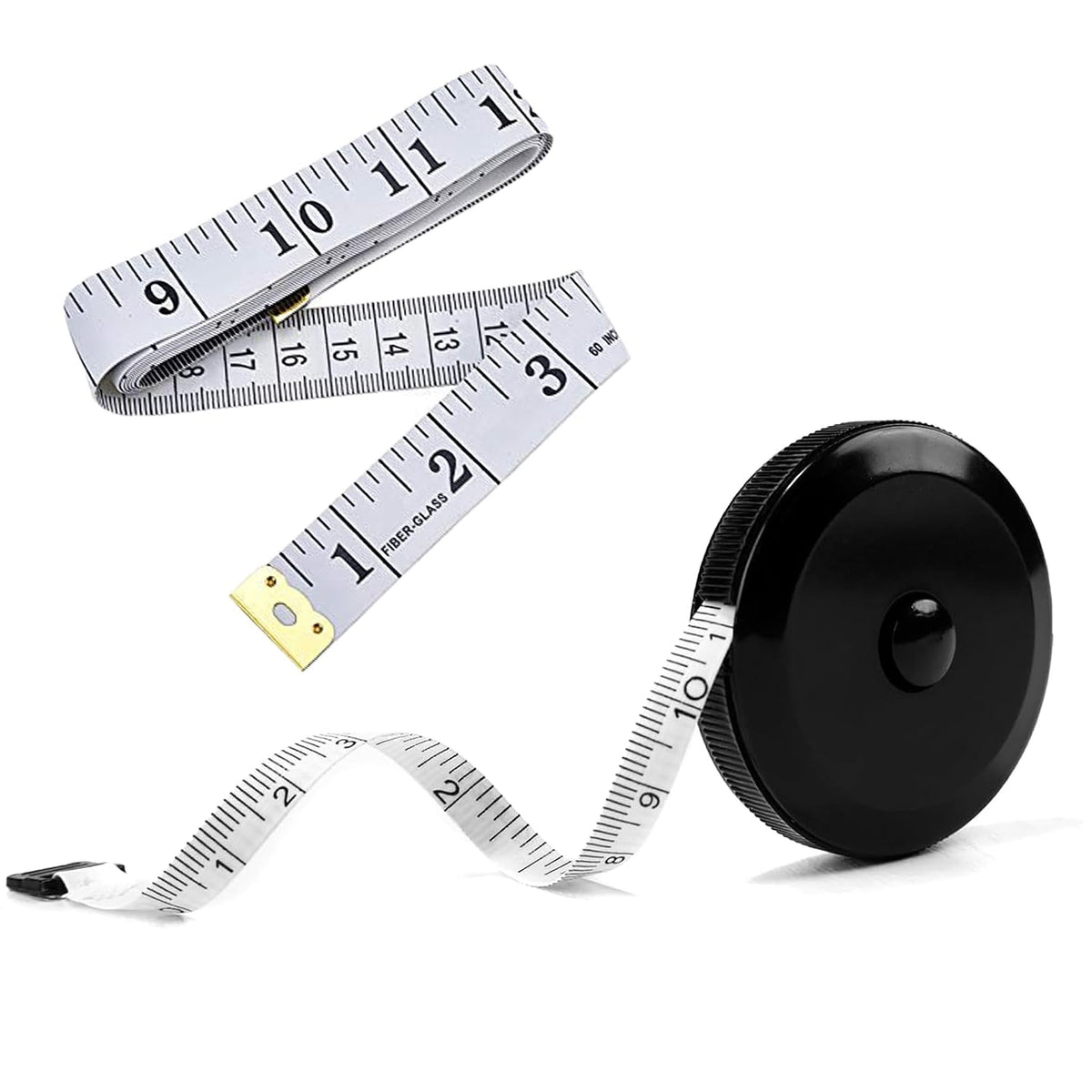 Soft Tape Measure for Body Measurements, 2-Pack 60" Flexible