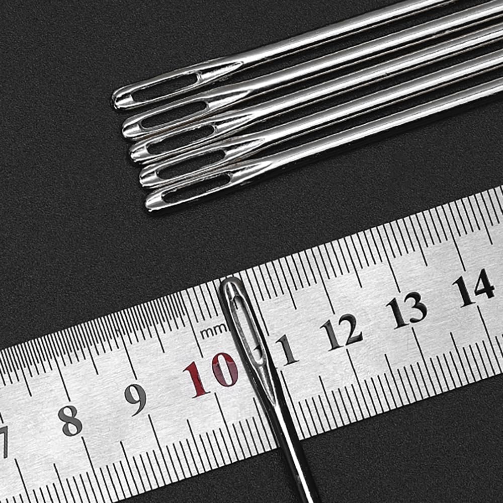 4" Professional Upholstery Needle 10cm Length 3mm Thickness, Big Eye