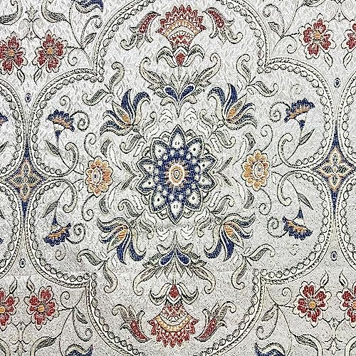 Moroccan Ornate Design Luxurious Classic Jacquard Fabric for
