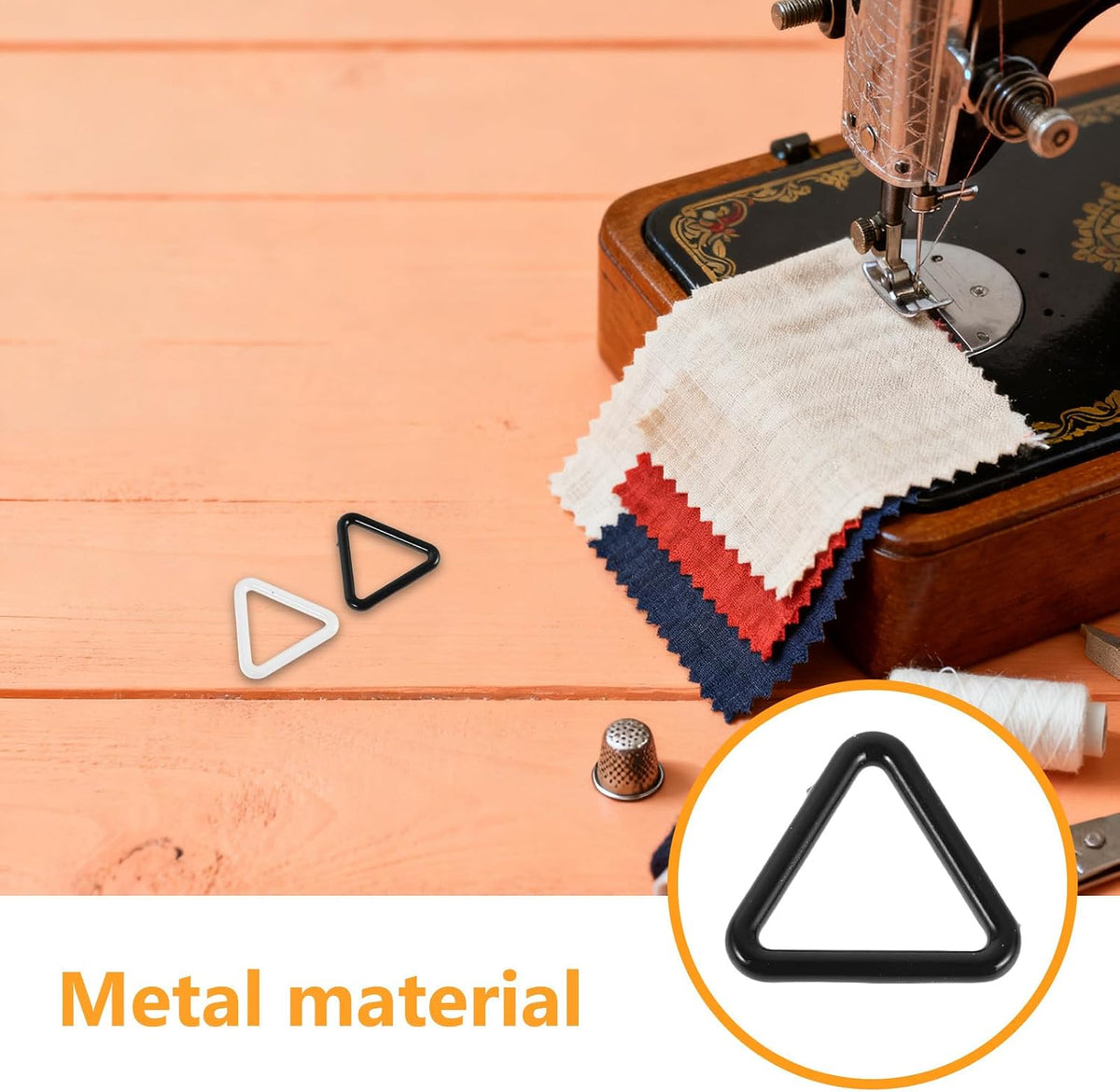 Triangle Metal Stitch Markers 30pcs for Knitters and Crochet