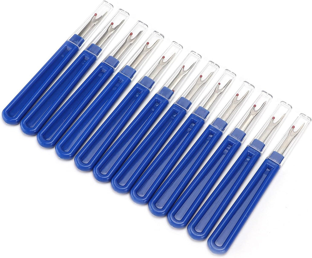 Vistreck 12Pcs Seam Ripper Set - Handy Thread Remover Tool for Sewing