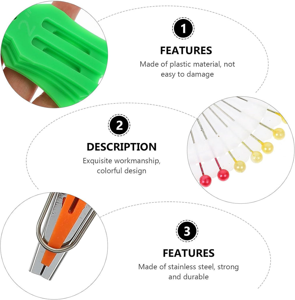 Fabric Bias Tape Maker Tool Kit for Quilters, Sewing