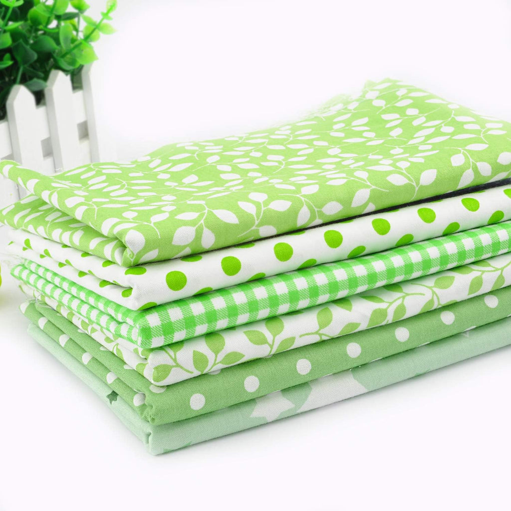 Fat Quarter Fabric Bundles Pre-Cut Quilting Cotton Twill Striped