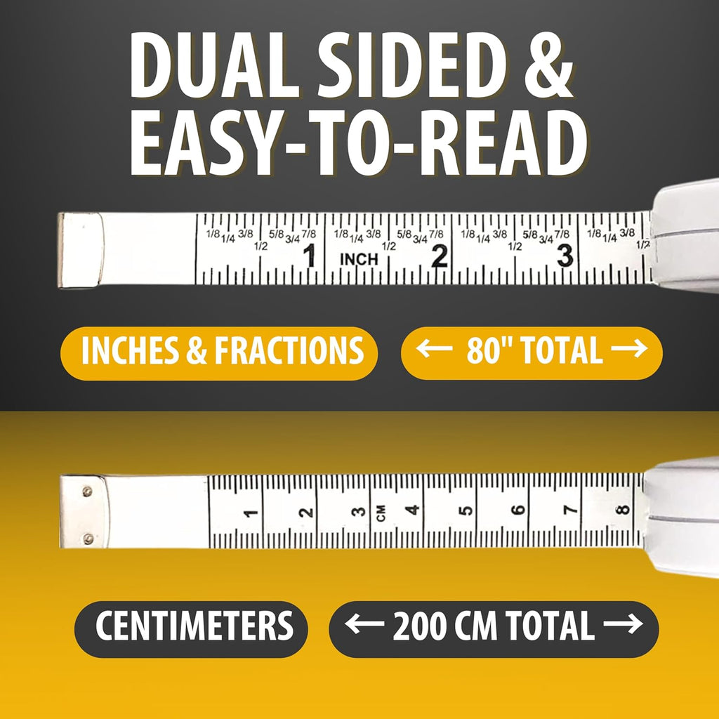 Perfect Measuring Tape - Premium Retractable Tailor’s Tape Measure &