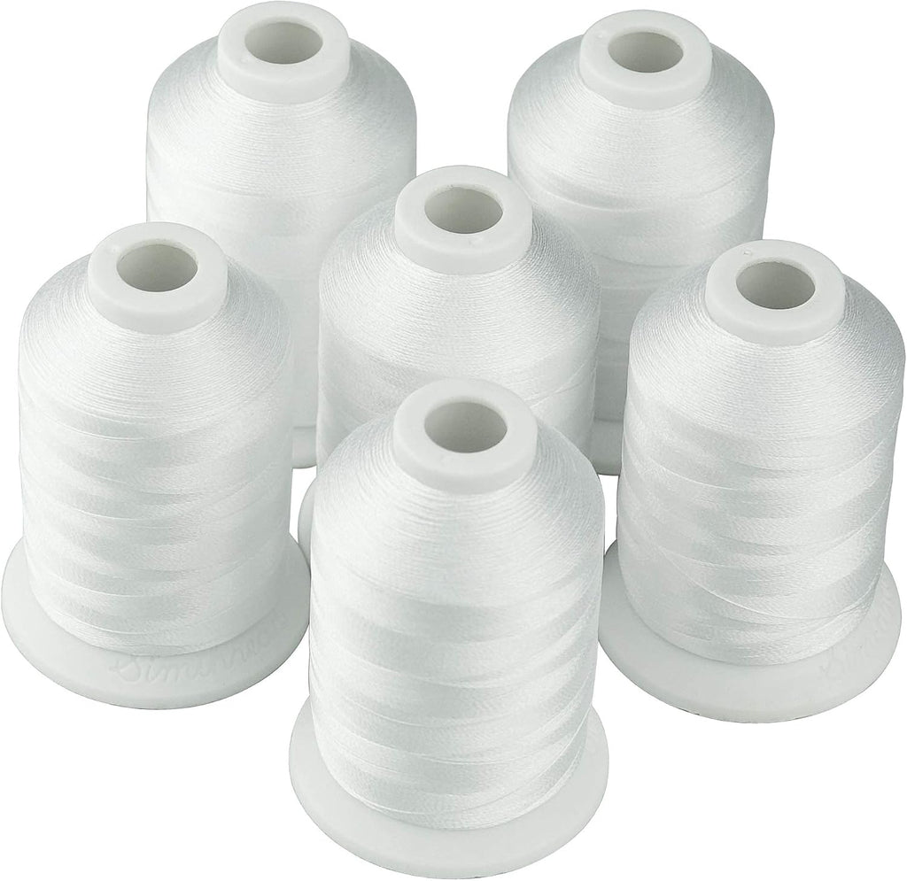 Simthread Value Pack Bundle Add-ons | Madeira 120 Colors Kit & 6 White