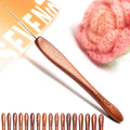 SEVENSUN Mimosa 0.6mm Single Crochet Hook, Available in 0.6mm-6.5mm