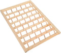 Wooden Thread Spool Organizer Rack for Sewing Supplies, 48 Slots